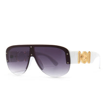 Load image into Gallery viewer, 46659 Oversized  Sunglasses Men Women Goggle Shades UV400 Vintage Glasses