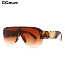 Load image into Gallery viewer, 46659 Oversized  Sunglasses Men Women Goggle Shades UV400 Vintage Glasses