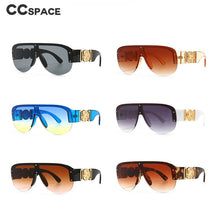 Load image into Gallery viewer, 46659 Oversized  Sunglasses Men Women Goggle Shades UV400 Vintage Glasses