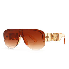 Load image into Gallery viewer, 46659 Oversized  Sunglasses Men Women Goggle Shades UV400 Vintage Glasses