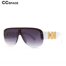 Load image into Gallery viewer, 46659 Oversized  Sunglasses Men Women Goggle Shades UV400 Vintage Glasses