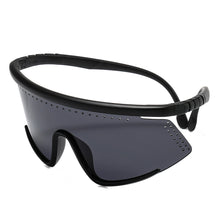 Load image into Gallery viewer, 46674 Oversized Goggles Sunglasses Men Women One Lens Shades UV400 Vintage Glasses