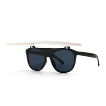 Load image into Gallery viewer, 46682 Retro Flip Sun Protection Sunglasses Men Women Shades UV400 Vintage Glasses