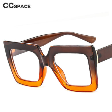 46688 Oversized Square Sunglasses Men Women Brand Designer Sunshade Uv400 Retro Optical Glasses Frame