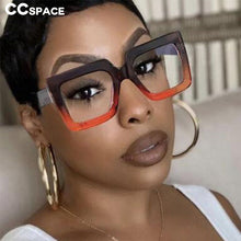 Load image into Gallery viewer, 46688 Oversized Square Sunglasses Men Women Brand Designer Sunshade Uv400 Retro Optical Glasses Frame