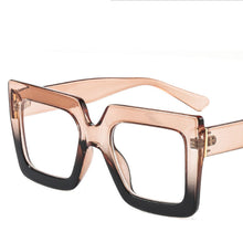 Load image into Gallery viewer, 46688 Oversized Square Sunglasses Men Women Brand Designer Sunshade Uv400 Retro Optical Glasses Frame