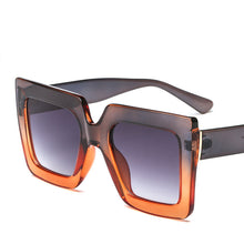 Load image into Gallery viewer, 46688 Oversized Square Sunglasses Men Women Brand Designer Sunshade Uv400 Retro Optical Glasses Frame