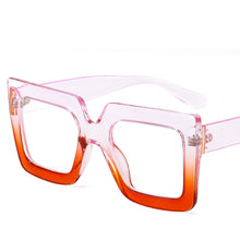 Load image into Gallery viewer, 46688 Oversized Square Sunglasses Men Women Brand Designer Sunshade Uv400 Retro Optical Glasses Frame