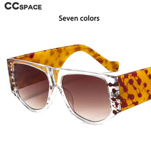 Load image into Gallery viewer, 46690 Oversized Leopard Sunglasses Vintage Men Women Shades UV400 Vintage Glasses
