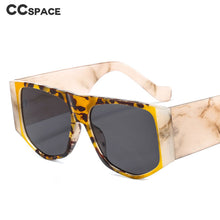 Load image into Gallery viewer, 46690 Oversized Leopard Sunglasses Vintage Men Women Shades UV400 Vintage Glasses