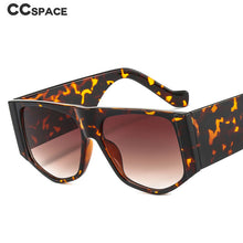 Load image into Gallery viewer, 46690 Oversized Leopard Sunglasses Vintage Men Women Shades UV400 Vintage Glasses