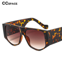 Load image into Gallery viewer, 46690 Oversized Leopard Sunglasses Vintage Men Women Shades UV400 Vintage Glasses