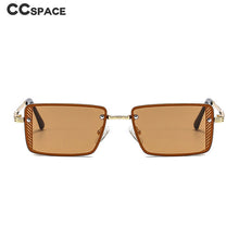 Load image into Gallery viewer, 46696 Steam Punk Metal Frame  Sunglasses Men Women Square Shades UV400 Vintage Glasses