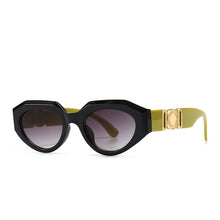 Load image into Gallery viewer, 46713 Brand Designer Sunglasses Punk Men Women Cat Eye Shades UV400 Vintage Glasses
