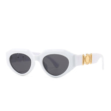 Load image into Gallery viewer, 46713 Brand Designer Sunglasses Punk Men Women Cat Eye Shades UV400 Vintage Glasses