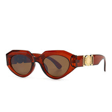 Load image into Gallery viewer, 46713 Brand Designer Sunglasses Punk Men Women Cat Eye Shades UV400 Vintage Glasses