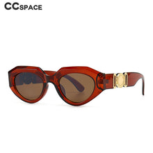 Load image into Gallery viewer, 46713 Brand Designer Sunglasses Punk Men Women Cat Eye Shades UV400 Vintage Glasses