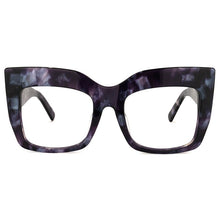 Carica l&#39;immagine nel visualizzatore di Gallery, 46728  Acetate Oversized Glasses Frame Personalized Designer Unisex Large Women Optical Computer Eyeglasses
