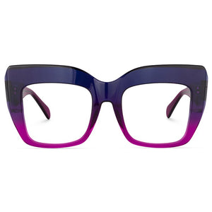 46728  Acetate Oversized Glasses Frame Personalized Designer Unisex Large Women Optical Computer Eyeglasses
