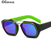 Load image into Gallery viewer, 46732 Retro Punk Sunglasses Rectangle Men Women Shades UV400 Vintage Glasses