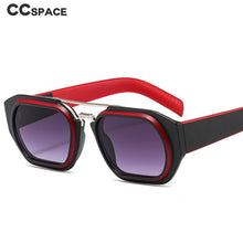 Load image into Gallery viewer, 46732 Retro Punk Sunglasses Rectangle Men Women Shades UV400 Vintage Glasses