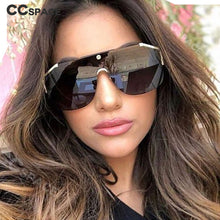 Load image into Gallery viewer, 46842 One Lens  Goggle Sunglasses Men Women Shades UV400 Vintage Glasses