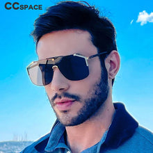 Load image into Gallery viewer, 46842 One Lens  Goggle Sunglasses Men Women Shades UV400 Vintage Glasses