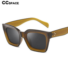 Load image into Gallery viewer, 46849 Retro Square Cat Eye Sunglasses Men Women Shades UV400 Vintage Glasses