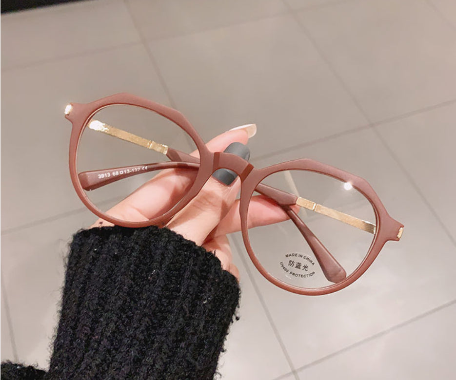 46870 Plastic Titanium Square Round Anti Blue Light Optical Glasses Frames Men Women TR90 Computer Eyeglasses