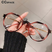 Load image into Gallery viewer, 46870 Plastic Titanium Square Round Anti Blue Light Optical Glasses Frames Men Women TR90 Computer Eyeglasses