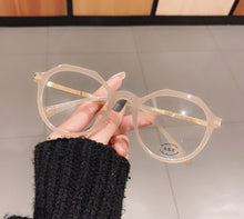 Load image into Gallery viewer, 46870 Plastic Titanium Square Round Anti Blue Light Optical Glasses Frames Men Women TR90 Computer Eyeglasses