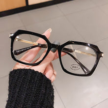 Load image into Gallery viewer, 46870 Plastic Titanium Square Round Anti Blue Light Optical Glasses Frames Men Women TR90 Computer Eyeglasses