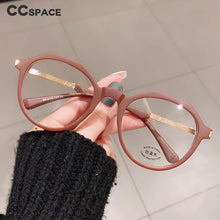 Load image into Gallery viewer, 46870 Plastic Titanium Square Round Anti Blue Light Optical Glasses Frames Men Women TR90 Computer Eyeglasses