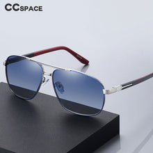 Load image into Gallery viewer, 46883 Pilot Polarized Sunglasses Men Women Spring Leg Shades UV400 Vintage Glasses Printable Logo