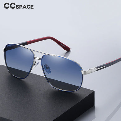 46883 Pilot Polarized Sunglasses Men Women Spring Leg Shades UV400 Vintage Glasses Printable Logo