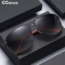 Load image into Gallery viewer, 46883 Pilot Polarized Sunglasses Men Women Spring Leg Shades UV400 Vintage Glasses Printable Logo