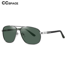Load image into Gallery viewer, 46883 Pilot Polarized Sunglasses Men Women Spring Leg Shades UV400 Vintage Glasses Printable Logo