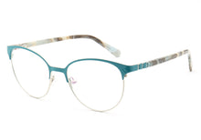 Load image into Gallery viewer, 46884 Anti Blue Light Stainless Steel Optical Eyebrow Grade Glasses Frames Acetate Leg Women Computer Eyeglasses