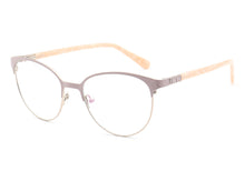 Load image into Gallery viewer, 46884 Anti Blue Light Stainless Steel Optical Eyebrow Grade Glasses Frames Acetate Leg Women Computer Eyeglasses