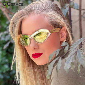 46885 Cat Eye Super Cool Sunglasses Brand Designer Men Women Shades UV400 Vintage Glasses