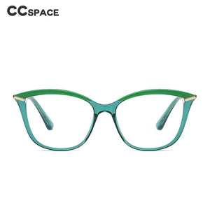 46911 Cat Eye Anti Blue Light Optical Eyebrow Glasses Frames Men Women TR90 Spring Leg Computer Eyeglasses