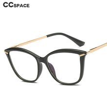 Carica l&#39;immagine nel visualizzatore di Gallery, 46911 Cat Eye Anti Blue Light Optical Eyebrow Glasses Frames Men Women TR90 Spring Leg Computer Eyeglasses