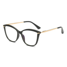 Carica l&#39;immagine nel visualizzatore di Gallery, 46911 Cat Eye Anti Blue Light Optical Eyebrow Glasses Frames Men Women TR90 Spring Leg Computer Eyeglasses