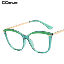 Carica l&#39;immagine nel visualizzatore di Gallery, 46911 Cat Eye Anti Blue Light Optical Eyebrow Glasses Frames Men Women TR90 Spring Leg Computer Eyeglasses