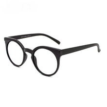 Load image into Gallery viewer, 46912 Round Cat Eye Anti Blue Light Eyebrown Glasses Frames Retro Men Women Computer Eyeglasses