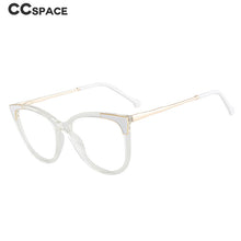 Load image into Gallery viewer, 46942 Plastic Titanium Cat Eye Anti Blue Light Optical Glasses Frames Women TR90 Computer Eyeglasses