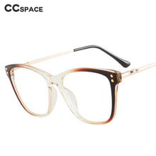 Load image into Gallery viewer, 46947 Cat Eye Anti Blue Light Optical Glasses Frames Rivet Men Women TR90 Computer Eyeglasses