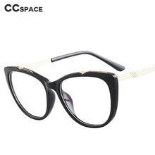 Load image into Gallery viewer, 46948 Plastic Titanium Anti Blue Light Cat Eye Women Optical Glasses Frames TR90 Computer Eyeglasses
