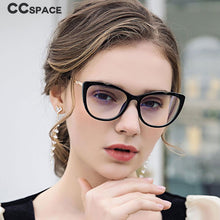 Load image into Gallery viewer, 46948 Plastic Titanium Anti Blue Light Cat Eye Women Optical Glasses Frames TR90 Computer Eyeglasses