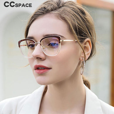 46957 Anti Blue Light Optical Glasses Frames Cat Eye Men Women TR90 Computer Eyeglasses